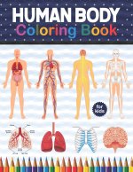 Human Body Coloring Book For Kids