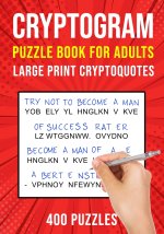 Cryptograms Puzzle Books for Adults