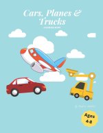 Cars, Planes & Trucks Coloring Book
