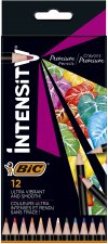 Kredki ołówkowe Intensity Premium BIC 12 kolorów