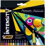 Flamastry Intensity Premium BIC 12 kolorów