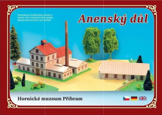 Anenskďż˝ dďż˝l - Hornickďż˝ muzeum Pďż˝ďż˝bram - Stavebnice papďż˝rovďż˝ho modelu