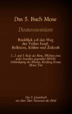 5. Buch Mose, Deuteronomium, das 5. Gesetzbuch aus dem Alten Testament, Ruckblick auf den Weg des Volkes Israel, Reflexion, Schluss und Zukunft
