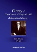 Clergy of the Church of England 1835 - Part Three