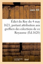 Edict Du Roy Du 4 May 1621, Portant Attribution Aux Greffiers Des Eslections de Ce Royaume