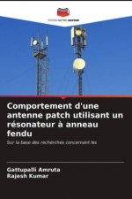 Comportement d'une antenne patch utilisant un resonateur a anneau fendu