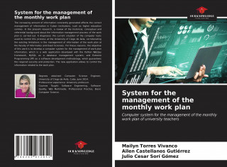 System for the management of the monthly work plan (Torres Vivanco Mailyn Torres Vivanco,Castellanos Gutierrez Ailen Castellanos Gutierrez,Sori Gomez