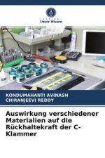 Auswirkung verschiedener Materialien auf die Ruckhaltekraft der C-Klammer