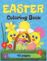 Easter Coloring Book, 40 Pages