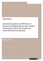 Juristische Aspekte des Werbens in Internet-Suchalgorithmen und sozialen Netzwerken durch das Prisma des Daten-für-Software-Handels