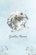 Goddess Planner - Undated Weekly, Monthly 6x 9 with Moon Journal, To-Do Lists, Self-Care and Habit Tracker