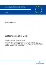 Strafzumessung bei Mord; Eine empirische Untersuchung zur Rechtsfolgenentscheidung bei Verurteilungen wegen vollendeten Mordes nach allgemeinem Strafr