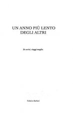 anno piu lento degli altri