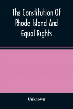 Constitution Of Rhode Island And Equal Rights