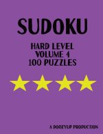 100 Hard level sudoku puzzles volume 4