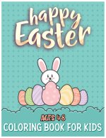 Happy Easter Coloring Book for Kids Ages 4-8