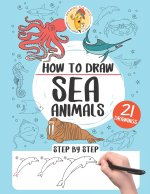 How to draw sea animals