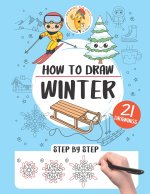 How to draw winter