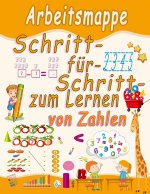 Schritt-fur-Schritt-Arbeitsmappe zum Lernen von Zahlen