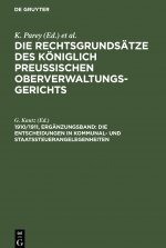 Die Entscheidungen in Kommunal- Und Staatssteuerangelegenheiten