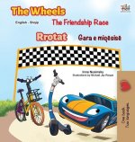Wheels The Friendship Race (English Albanian Bilingual Children's Book)