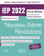 Concours commun IEP 2022. 1re année.  La peur / Révolutions