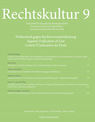 Rechtskultur 9