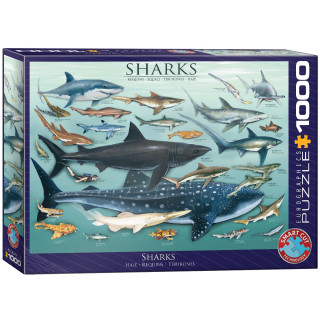 Puzzle 1000 Sharks 6000-0079