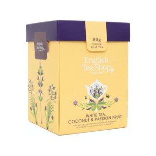 English Tea Shop Čaj bílý Kokos, Passion Fruit sypaný, 80g