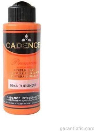 Akrylová barva Cadence Premium - pomerančová / 120 ml