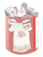 Razítka Stampo Textile - Květiny a věnečky