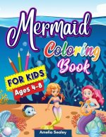 Mermaid Coloring Book for Kids