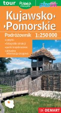 Kujawsko-Pomorskie. Podróżownik 1:250000. Plastik