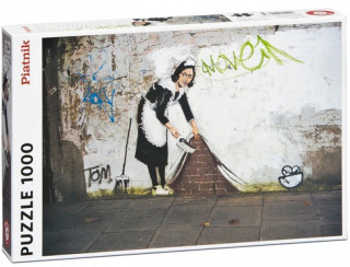 Puzzle Banksy - Maid / 1000 dďż˝lkďż˝