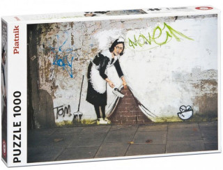 Puzzle Banksy - Maid / 1000 dílků