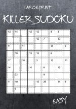 Large Print Easy Killer Sudoku