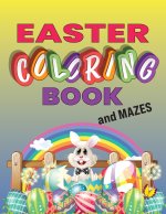 EASTER Coloring Book and Mazes