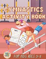 Gymnastics activity book for kids ages 3-8
