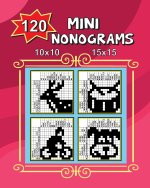120 Mini Nonograms 10x10 and 15x15