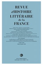 Revue d'Histoire littéraire de la France