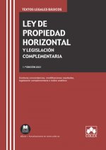 LEY DE PROPIEDAD HORIZONTAL Y LEGISLACION COMPLEMENTARIA 2021