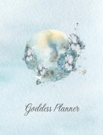 Goddess Planner - Undated Weekly, Monthly 8x 10 with Moon Journal, To-Do Lists, Self-Care and Habit Tracker