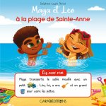 MAYA ET LEO A LA PLAGE DE SAINT ANNE