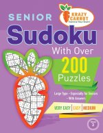Senior Sudoku With Over 200 Puzzles