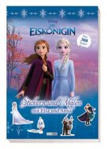 Disney Die Eiskönigin: Stickern und Malen mit Elsa und Anna