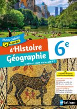 Mon cahier bi-média d'Histoire Géographie 6e - Cahier de l'élève - 2021