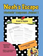 Neah's Escape: Reader's Response Journal Work Book