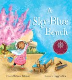 Sky-Blue Bench