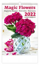 Živé květy 2022 - nástěnný kalendář
