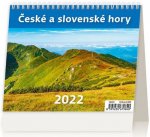 MiniMax České a slovenské hory 2022 - stolní kalendář